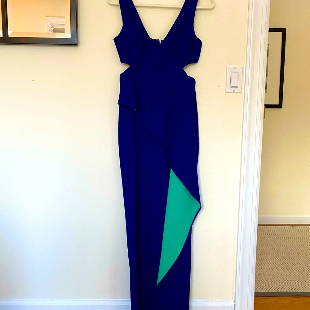 BCBG gown